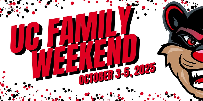 Logo for UC Family Weekend 2025