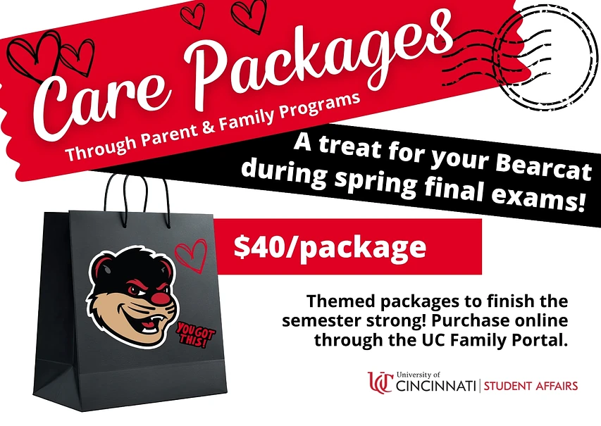 Logo for Bearcats Boost Care Packages - 2026 Finals