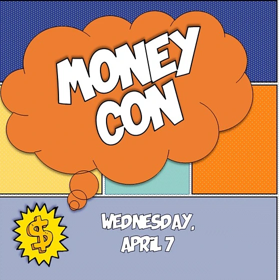 A comic book-style thought cloud and dollar sign